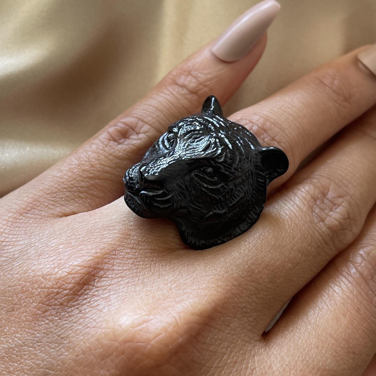 Gold Tiger Ring