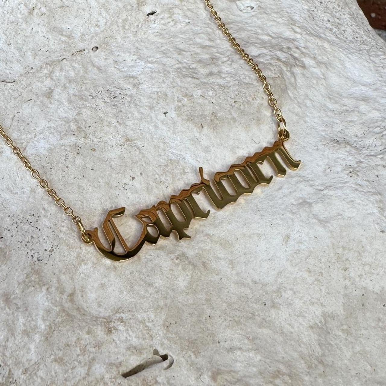 Capricorn Star Sign Zodiac Necklace | 18K Gold Plated