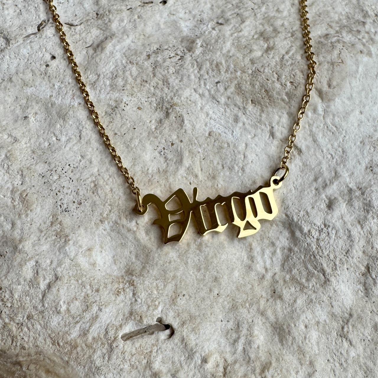 Capricorn Star Sign Zodiac Necklace | 18K Gold Plated