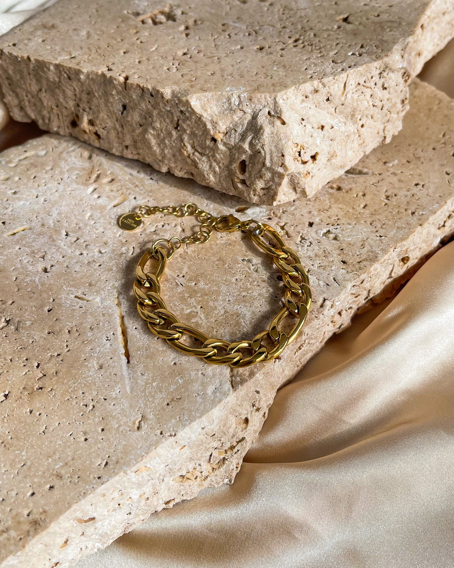 Figaro Bracelet - 4mm | 18K Gold Plated