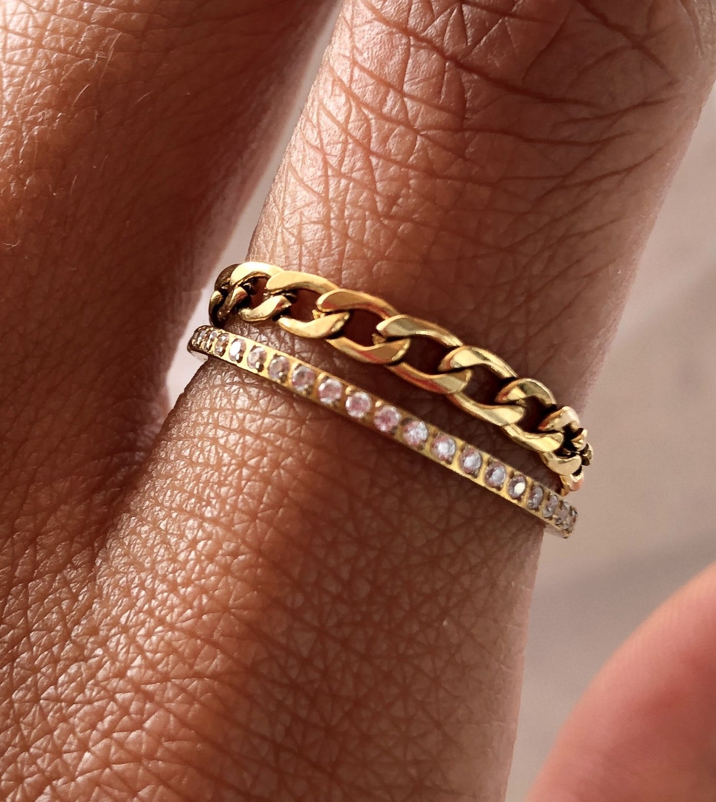 Cuban Chain Ring - 6mm | 18k Gold Plated