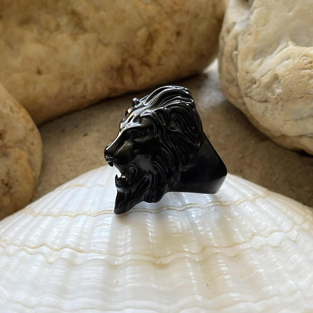 Black Lion Ring