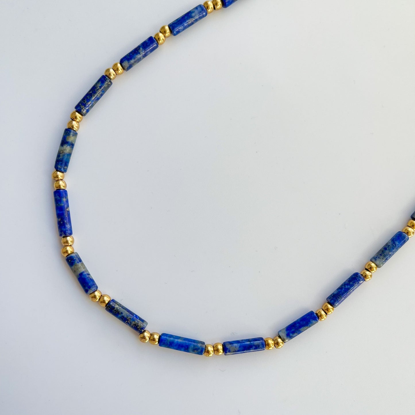 Lapis Lazuli Heishi Necklace