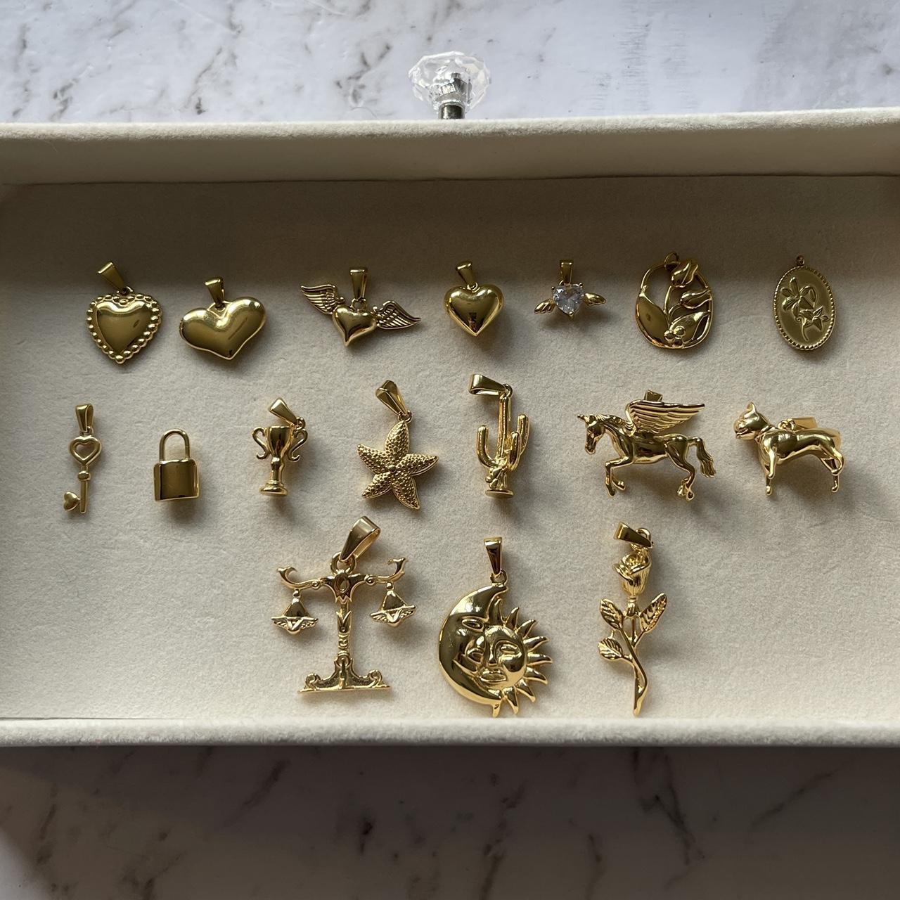 Gold Scale Pendant