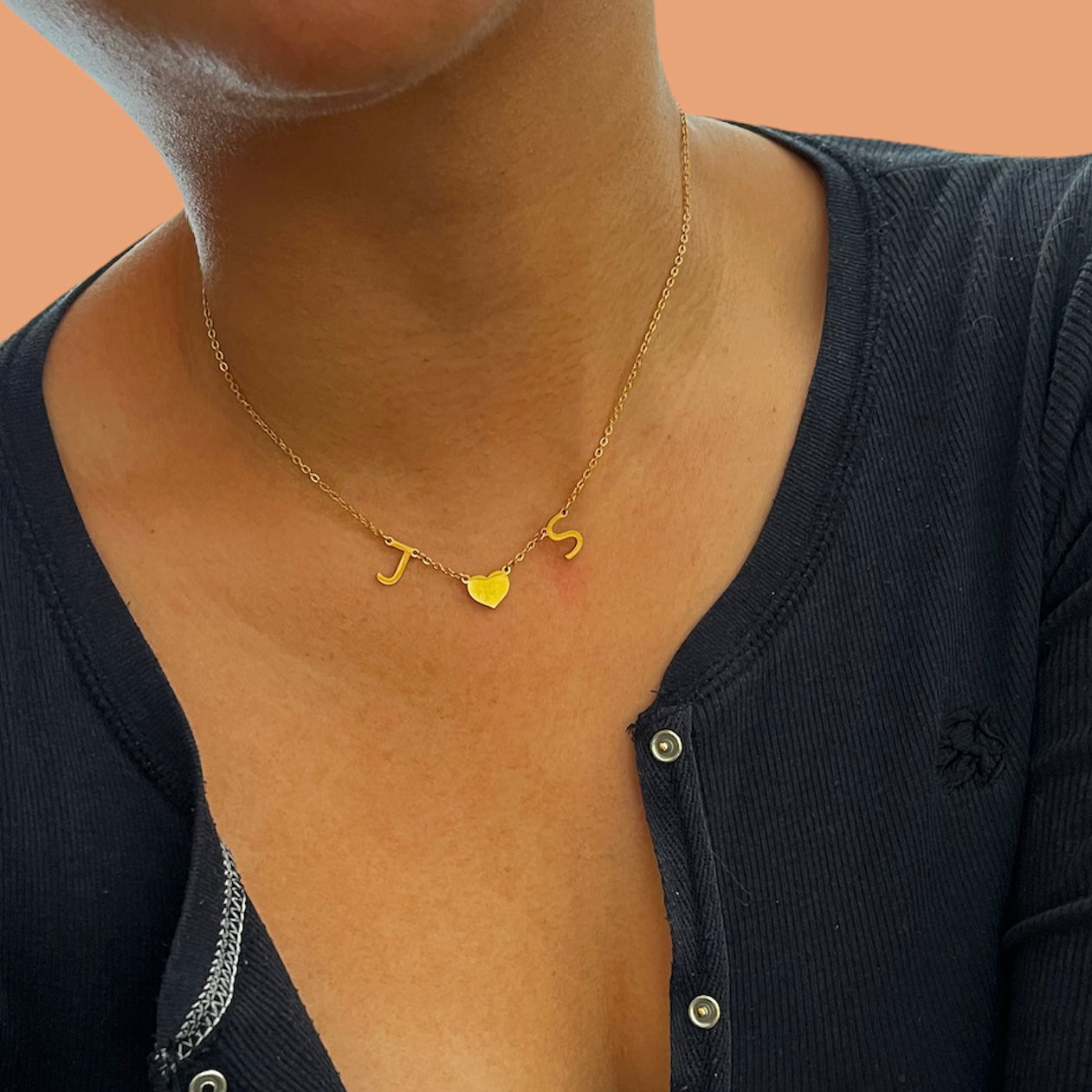 Custom Name Necklace | 18k Gold Plated